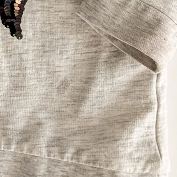 H&M Unicorn Flip Sequin Sweatshirt Girls Size 8-10y GUC - Picture 9 of 9